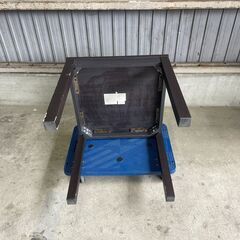 K49 ニトリ ネストテーブル フーガ DBR L ワーク 机 置台 腰掛 電話台 花台 花瓶置き インテリア 家具の画像