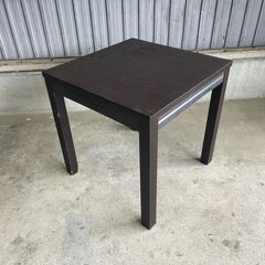 K49 ニトリ ネストテーブル フーガ DBR L ワーク 机 置台 腰掛 電話台 花台 花瓶置き インテリア 家具の画像