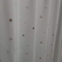 ⚠️値引き対応🉑⚠️星柄カーテン(小窓用)(1枚のみ)の画像