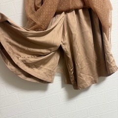 コムサ　チュールティアードスカート　140の画像