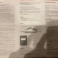 壁掛け式 コンパクト ヒーター ファン 扇風機の画像