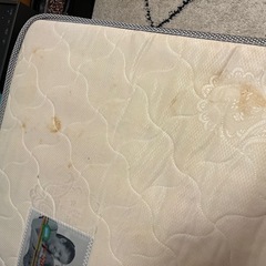 貰って下さい！セミダブルベッドの画像