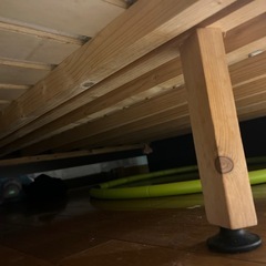 貰って下さい！セミダブルベッドの画像