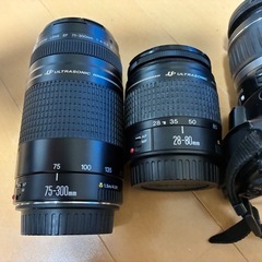 【引渡し決定しました】canon EOS kiss   digital 望遠レンズ付の画像