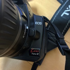 【引渡し決定しました】canon EOS kiss   digital 望遠レンズ付の画像