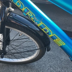 【22インチ】子供用自転車 アサヒ ドライド（DRIDE） 6段変速・カゴ・鍵付きの画像