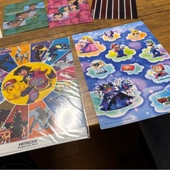 未使用ノート5冊、クリアファイル11枚の画像