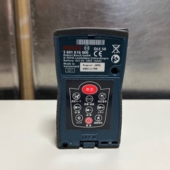 BOSCH ボッシュ レーザー距離計 DLE 50 PROFESSIONAL 動作確認済 専用ソフトケース付属 デジタル メーター 中古品 ④の画像