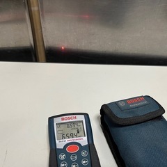 BOSCH ボッシュ レーザー距離計 DLE 50 PROFESSIONAL 動作確認済 専用ソフトケース付属 デジタル メーター 中古品 ④の画像