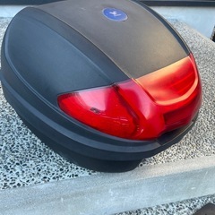 バイク　リアボックスの画像