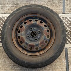 【MH23S ワゴンR】夏タイヤ・ホイール4本セット｜「転がし用」「劣化あり」｜引き取り限定の画像