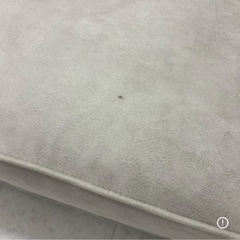 カウチソファ グレーの画像