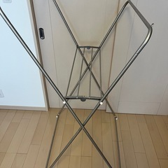 【¥0/無料】ステンレス製 室内物干し（折りたたみ・大容量）/の画像