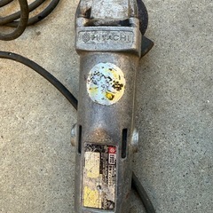 日立  電気ディスクグラインダーの画像