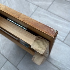 無印良品　パイン材デスクの画像