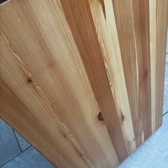 無印良品　パイン材デスクの画像
