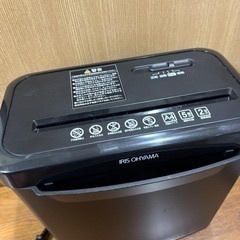IRISオーヤマ メンテナンス済みシュレッダーの画像