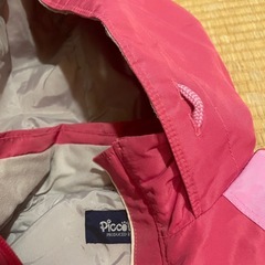 スノーウェア　130 女の子　セットの画像