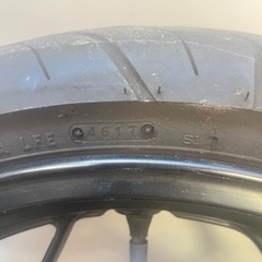 カワサキninja250    フロントホイールの画像