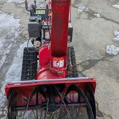 配送無料★整備済 ヤナセ 88HST 9馬力 80cm幅 セル付 サイドクラッチ付 北海道十勝帯広道東検(ホンダ ヤマハ 除雪機 YT YS HSS 810HSTの画像