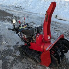 配送無料★整備済 ヤナセ 88HST 9馬力 80cm幅 セル付 サイドクラッチ付 北海道十勝帯広道東検(ホンダ ヤマハ 除雪機 YT YS HSS 810HSTの画像
