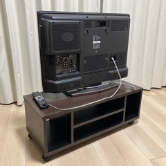 SHARP液晶カラーテレビ32型+テレビ台の画像