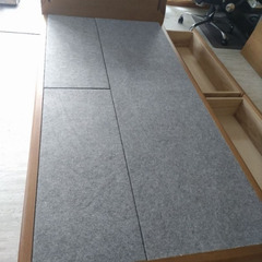 年末年始セール！大塚家具 収納付きシングルベッドとマットレス付の画像