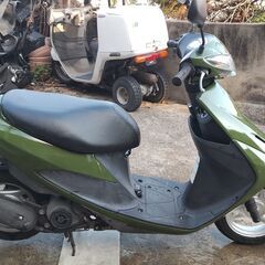⭐スズキアドレスV50　CA44A　オリーブ　空冷インジェクションモデル　原付バイクの画像