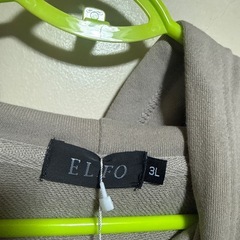 エルフォ EL.FO プルオーバーパーカー メンズ 3Lの画像