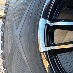 ハイエース　スタッドレスタイヤホイールセットの画像