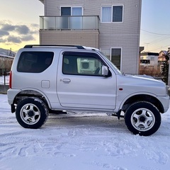 【車検:R10年1月24日迄！】スズキ ジムニー ATスタッドレス (AZオフロードJM23 )の画像