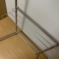 室内用 洗濯物干し（物干しスタンド）※ハンガー2個付きの画像