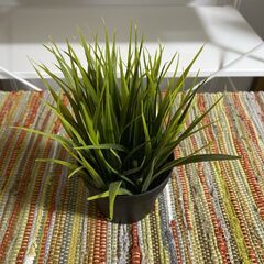 M723 IIKEA フェイカ 人工観葉植物 21㎝ グラスの画像