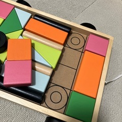 IKEA 積み木　の画像