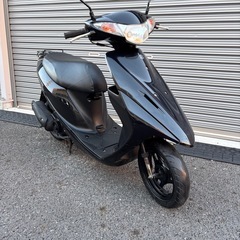 4412.定番人気　アドレスv50 白メーター　バッテリー、シート、ミラー新品　千葉県柏市　即日配送　自走引き取りも可能の画像