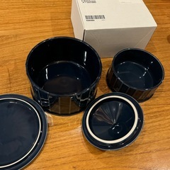 IKEA　VINTER 陶器小物入れ 2点セットの画像