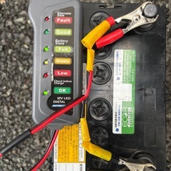 自動車バッテリーの画像