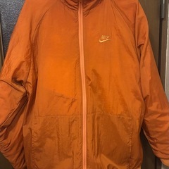 NIKE ビックロゴ　ボアジャケットの画像