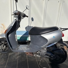 【動画あり】 レッツ4 タイヤ前後新品　CA45A FI原付スクーターの画像