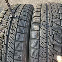 ダイハツミラココア　１５５/６５R14　スタッドレスタイヤアルミホイール４本セットの画像