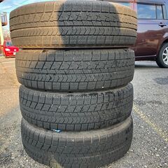 ダイハツミラココア　１５５/６５R14　スタッドレスタイヤアルミホイール４本セットの画像
