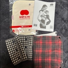 【美品✨】Baby&me ヒップシート 抱っこ紐の画像