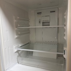 【SHARP 冷蔵庫 SJ-14S-W 137L】動作確認／清掃済み／引き取り限定の画像