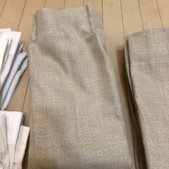 ニトリ　遮光2級　ミラーカーテン　美品の画像