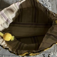 手作り巾着の画像
