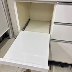 25416 幅118cm 未清掃 特価　松田家具　キッチンボード　食器棚の画像