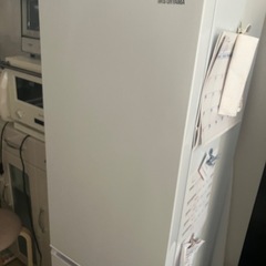 【美品・使用少】IRIS OHYAMA 冷蔵庫 170L IRSD-17A-W／芦屋 引き取りの画像