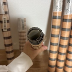 スラットウォール風　剥がせる壁紙orリメイクシートの画像