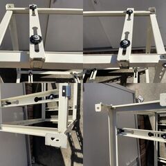 エアコン　室外機　架台　キャッチャー　平地髙置・二段置用　C-WG？　中古品の画像