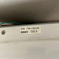 ドラム式洗濯機 東芝 TW-130VBの画像